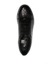 crocodile-embossed leather sneakers